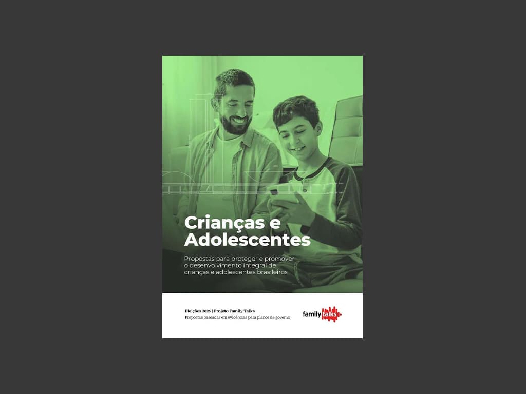 Cartilha "Pelas Famílias do Brasil" — Crianças e Adolescentes