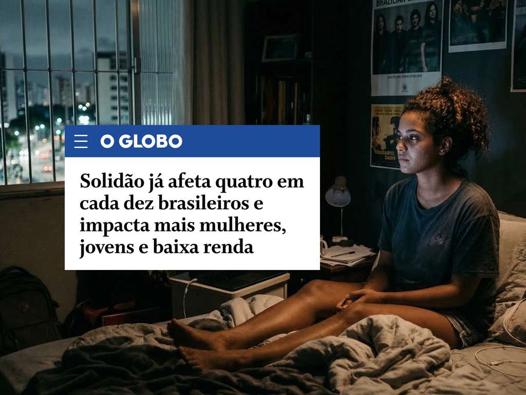 Pesquisa de Family Talks sobre solidão no Brasil é destaque em reportagem de O Globo